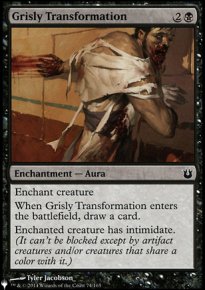 Grisly Transformation - The List