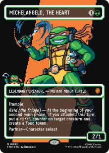 Michelangelo, the Heart - Teenage Mutant Ninja Turtles Eternal Legal