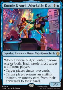 Donnie & April, Adorkable Duo - Teenage Mutant Ninja Turtles Eternal Legal