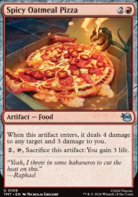 Spicy Oatmeal Pizza - Teenage Mutant Ninja Turtles