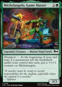 Michelangelo, Game Master - Teenage Mutant Ninja Turtles