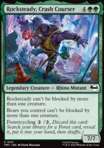 Rocksteady, Crash Courser - Teenage Mutant Ninja Turtles