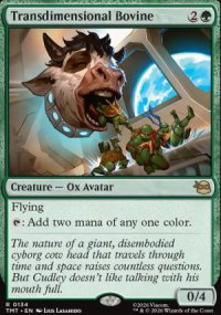 Transdimensional Bovine - Teenage Mutant Ninja Turtles