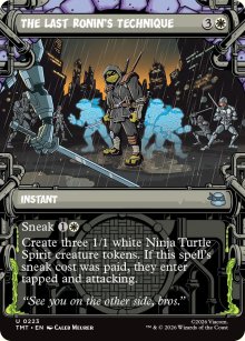 The Last Ronin's Technique - Teenage Mutant Ninja Turtles