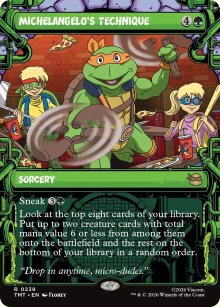 Michelangelo's Technique - Teenage Mutant Ninja Turtles
