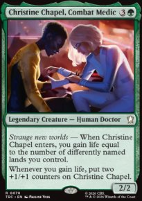 Christine Chapel, Combat Medic - Star Trek Commander Decks
