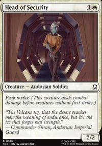 Head of Security - Star Trek Commander Decks