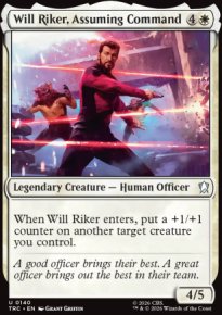 Will Riker, Assuming Command - Star Trek Commander Decks