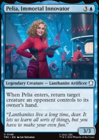 Pelia, Immortal Innovator - Star Trek Commander Decks