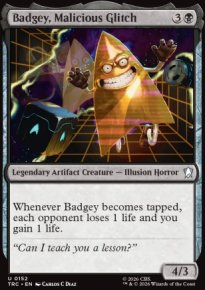 Badgey, Malicious Glitch - Star Trek Commander Decks