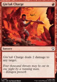 Gin'tak Charge - Star Trek Commander Decks