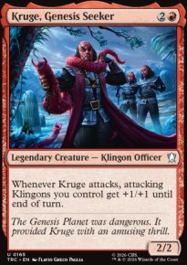 Kruge, Genesis Seeker - Star Trek Commander Decks