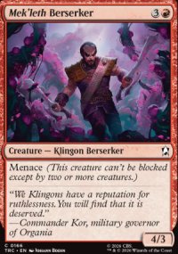Mek'leth Berserker - Star Trek Commander Decks