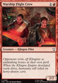 Warship Flight Crew - Star Trek Commander Decks