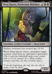 Borg Queen, Perfection Manifest - Star Trek Commander Decks