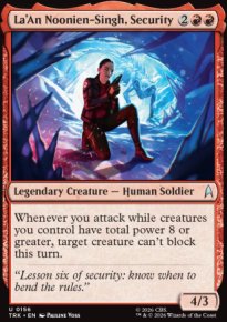 La'An Noonien-Singh, Security - Star Trek