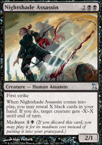 Nightshade Assassin - Time Spiral