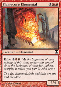 Flamecore Elemental - Time Spiral
