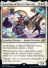 Katerina of Myra's Marvels 1 - Unfinity