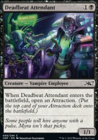 Deadbeat Attendant - Unfinity