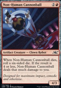 Non-Human Cannonball 1 - Unfinity