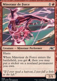 Minotaur de Force - Unfinity