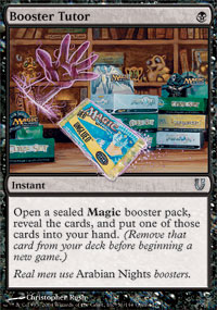 Booster Tutor - Unhinged