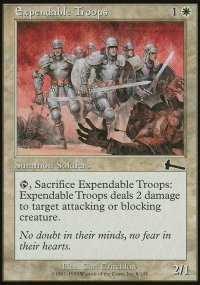 Expendable Troops - Urza's Legacy