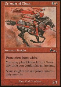 Defender of Chaos - Urza's Legacy