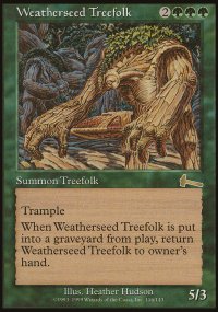 Weatherseed Treefolk - Urza's Legacy
