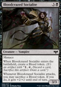 Bloodcrazed Socialite 1 - Innistrad: Crimson Vow