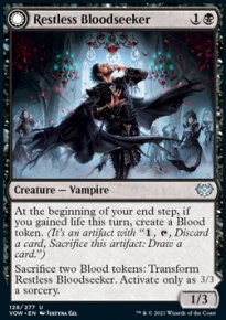 Restless Bloodseeker 1 - Innistrad: Crimson Vow
