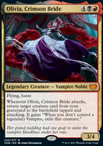 Olivia, Crimson Bride 1 - Innistrad: Crimson Vow