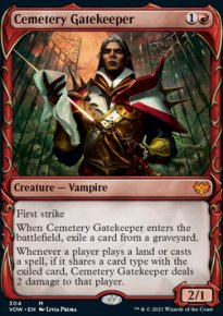 Cemetery Gatekeeper 2 - Innistrad: Crimson Vow