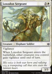 Loxodon Sergeant - War of the Spark