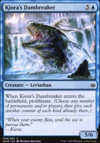 Kiora's Dambreaker - War of the Spark