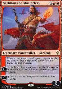 Sarkhan the Masterless - War of the Spark