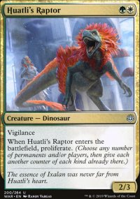 Huatli's Raptor - War of the Spark