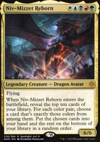 Niv-Mizzet Reborn - War of the Spark