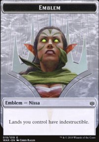 Emblem Nissa, Who Shakes the World - War of the Spark