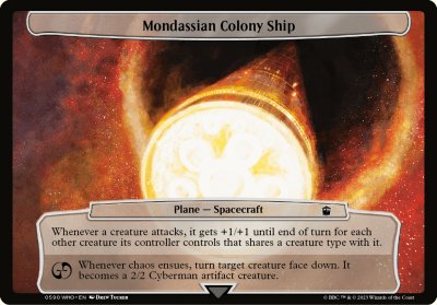 Mondassian Colony Ship - Doctor Who