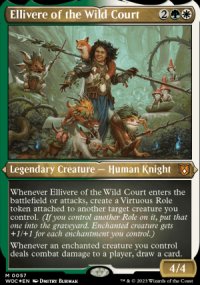 Ellivere of the Wild Court 3 - Wilds of Eldraine Commander Decks