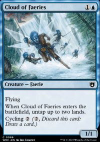 Cloud of Faeries - Wilds of Eldraine Commander Decks