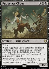 Puppeteer Clique - Wilds of Eldraine Commander Decks