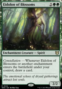 Eidolon of Blossoms - Wilds of Eldraine Commander Decks