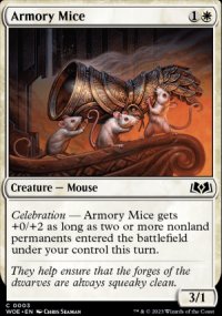Armory Mice - Wilds of Eldraine