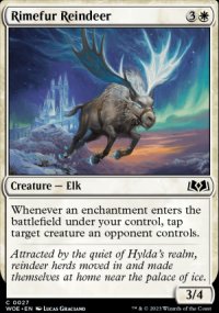Rimefur Reindeer - Wilds of Eldraine
