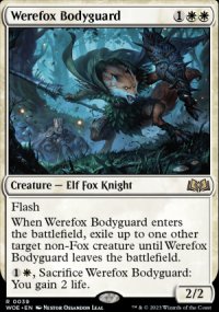 Werefox Bodyguard 1 - Wilds of Eldraine