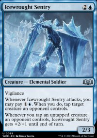 Icewrought Sentry - Wilds of Eldraine