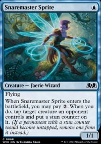 Snaremaster Sprite - Wilds of Eldraine